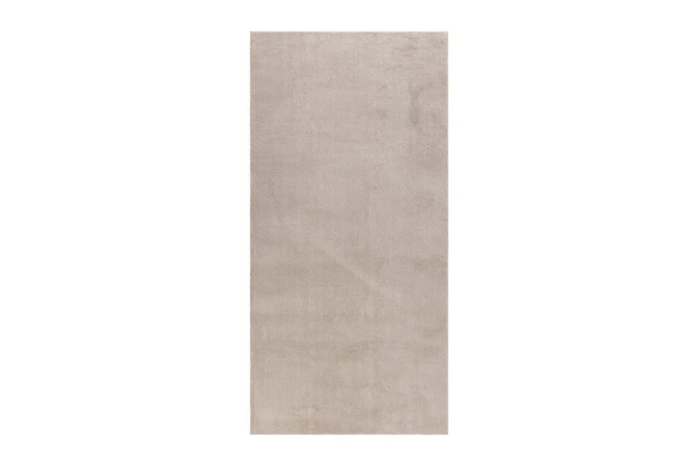 Tvättbar Matta Soft - 80x230 cm, Melerad Linne