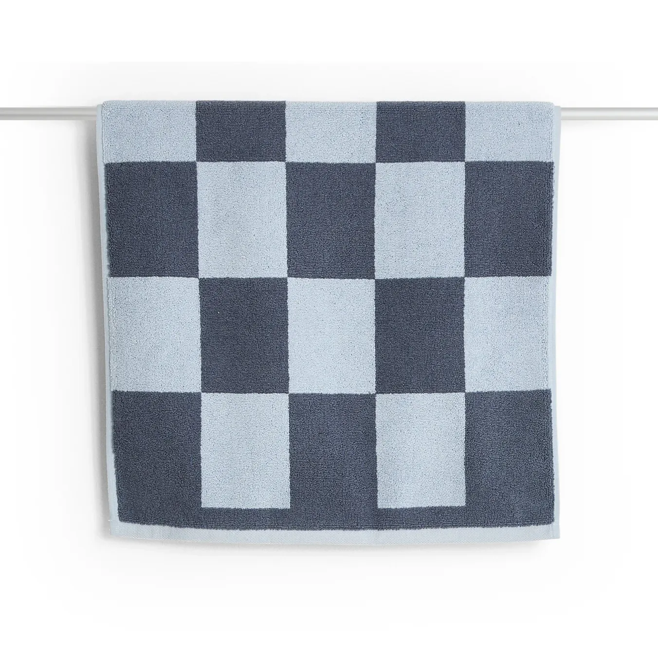 HAY Check badrumsmatta 50x90 cm Steel blue