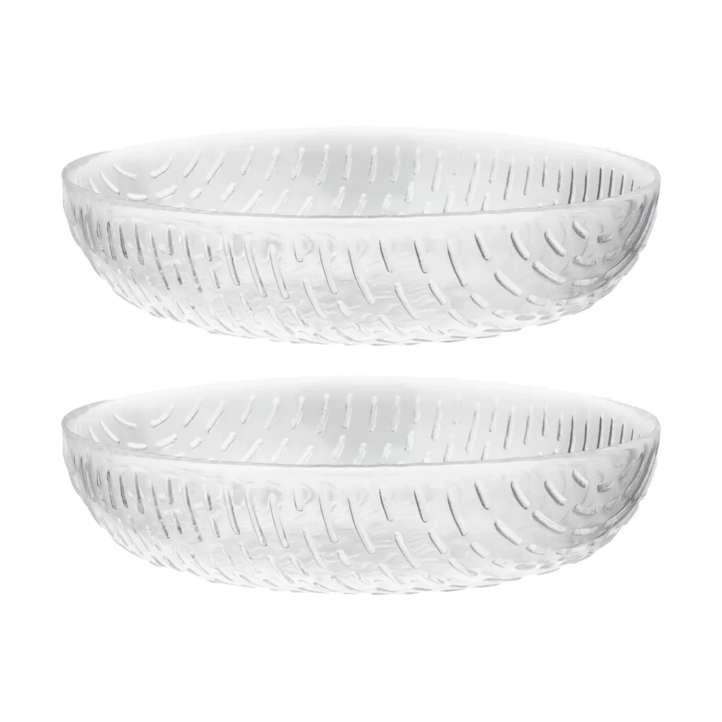 Marimekko Syksy Schale Glas 2,5 dl 2er-Pack Clear