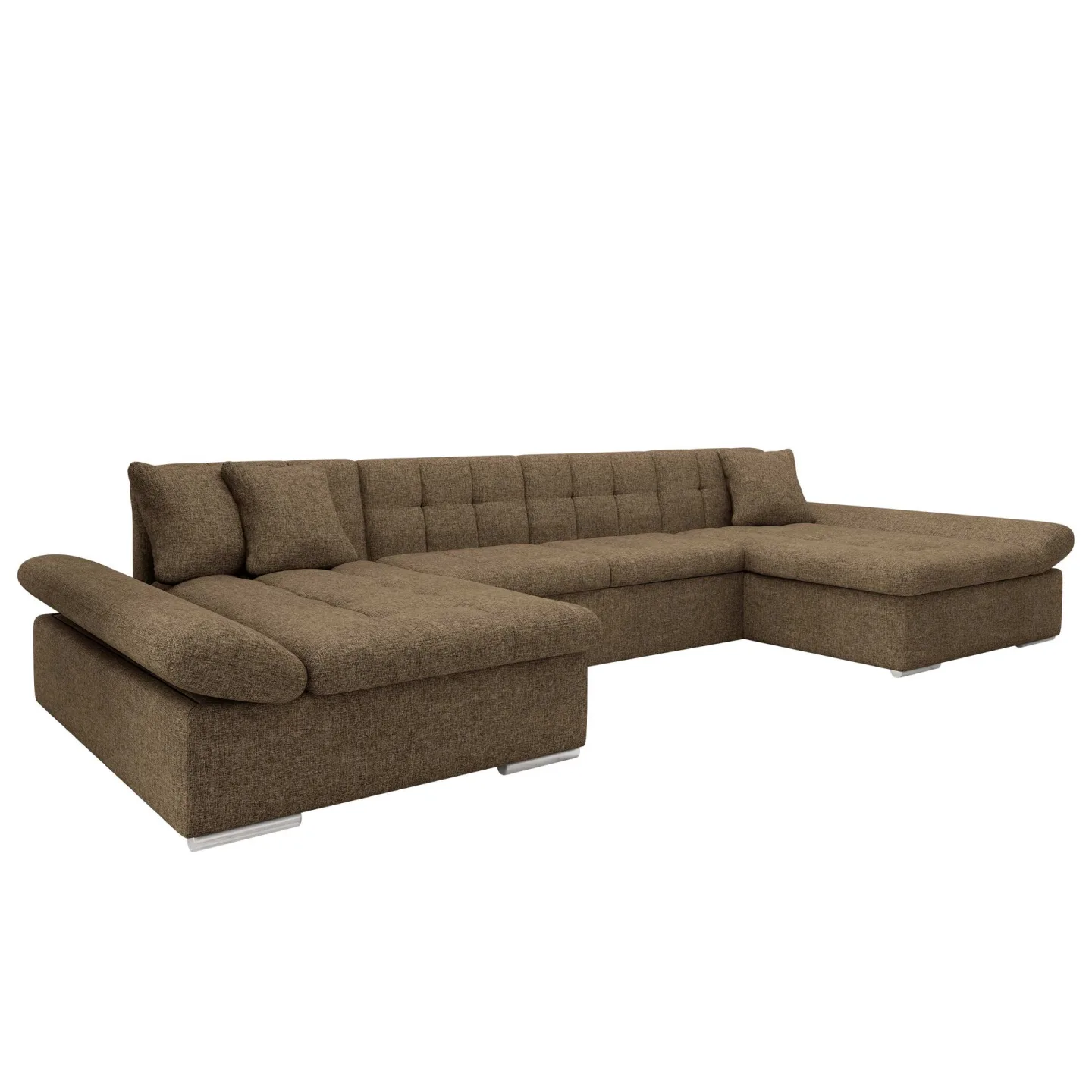 Dewitt Bäddsoffa Dubbeldivan 5-sits - Brun