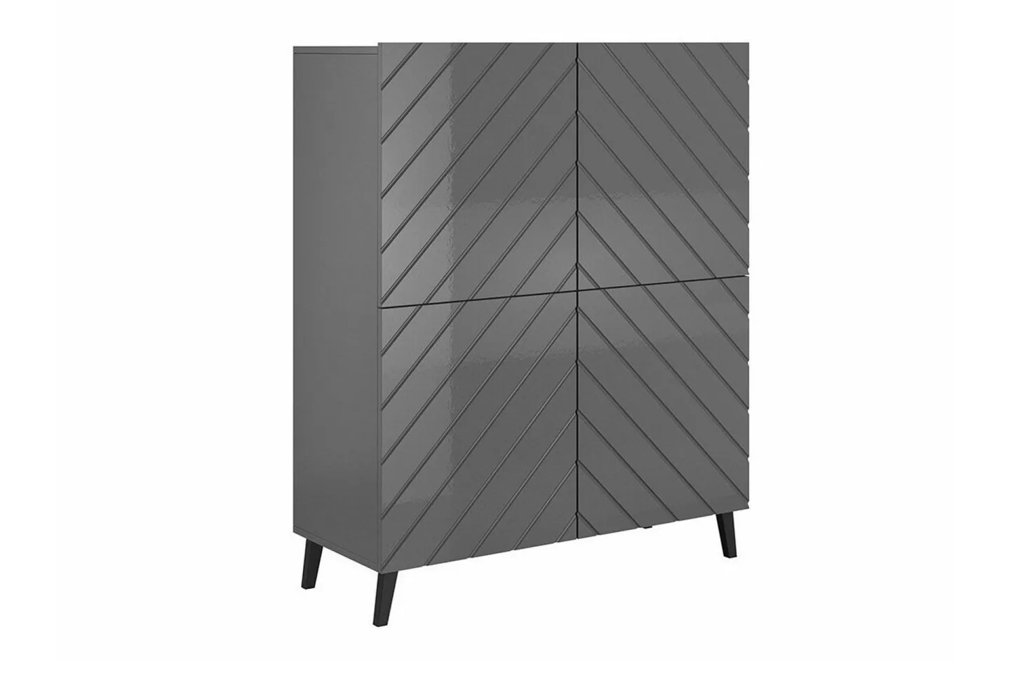 Strontian Highboard Scandinavian Choice Graphite -