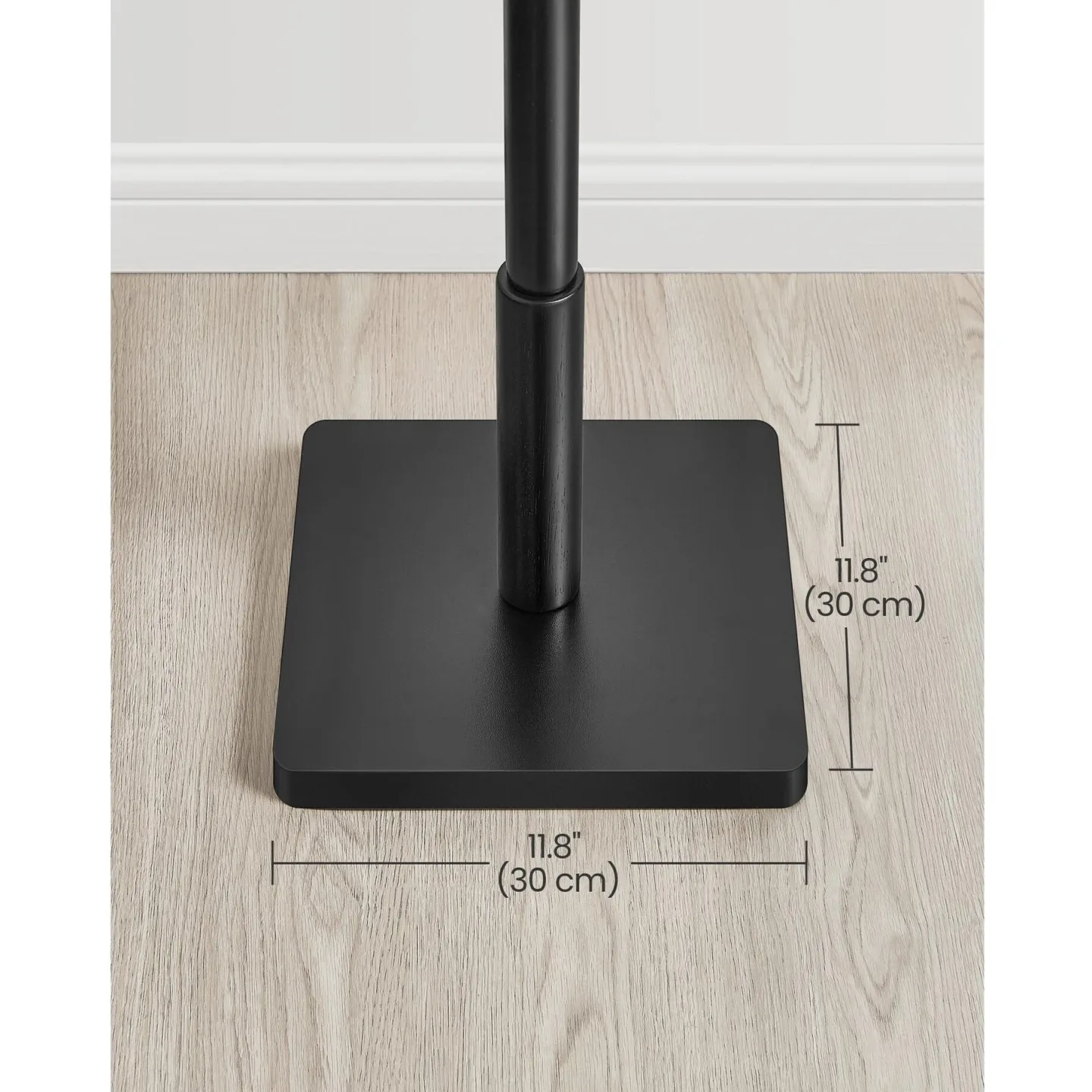 Kleiderständer VASAGLE Schwarz H 175 cm - Material: Holz - Kleiderständer