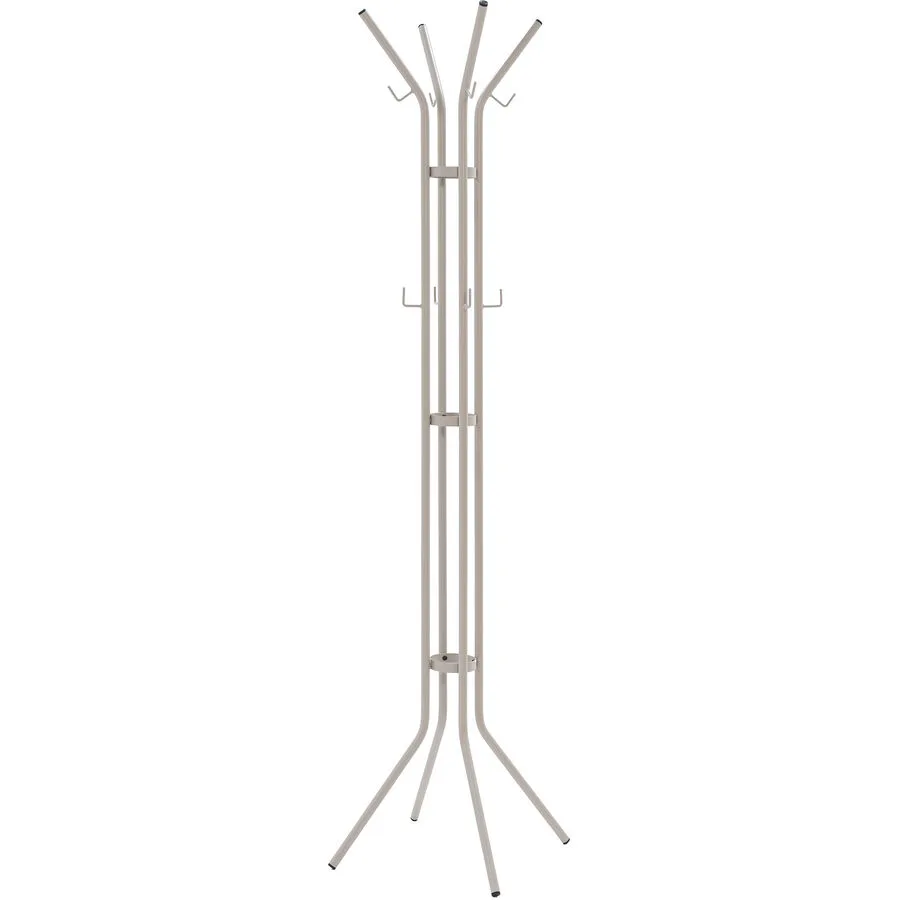 Spinder Design Kleiderständer Paros taupe Stahl H 170 cm