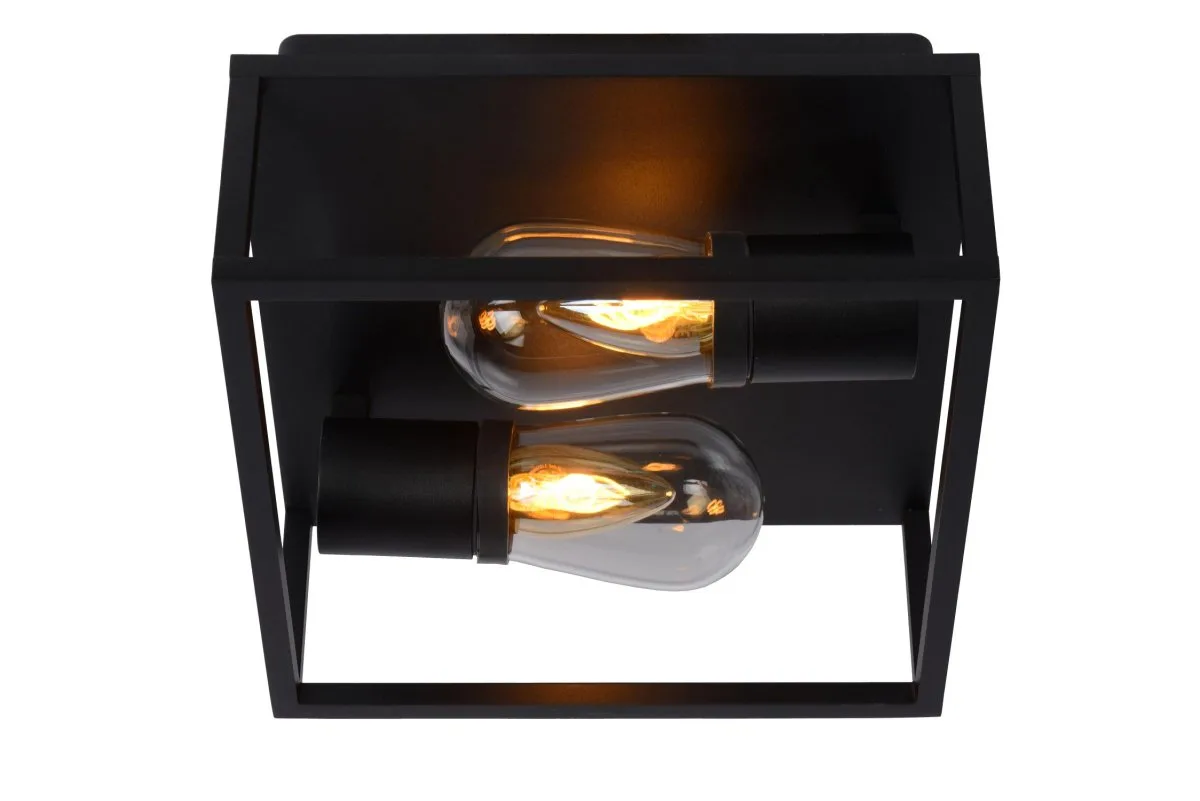 Lucide - Carlyn 25cm - Badrumslampa - Svart
