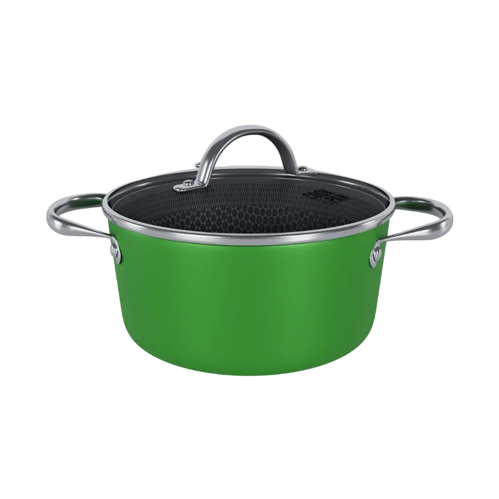 Go Green Honey Kochtopf mit Deckel 22 cm - Edelstahl