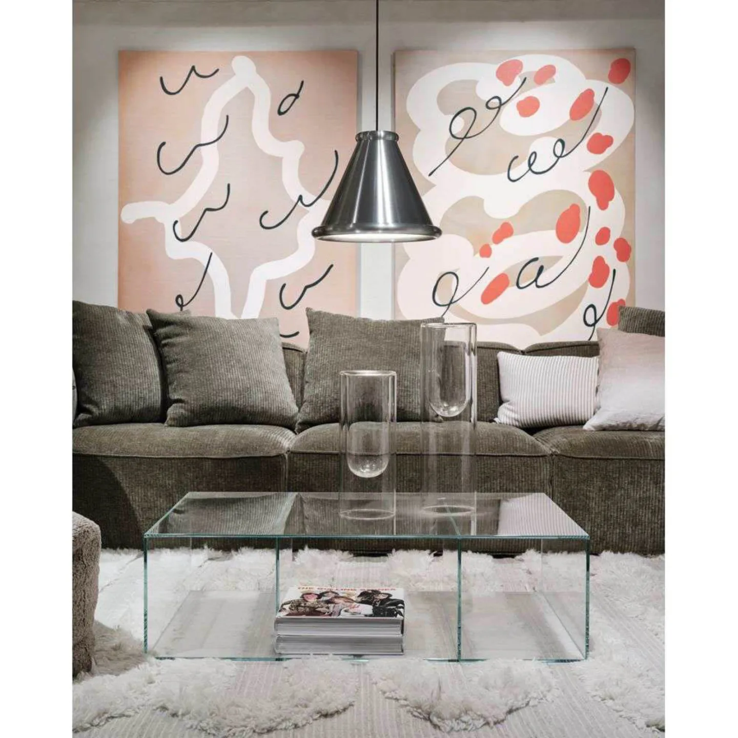 Belle Pendelleuchte Ø36 Brushed Aluminium - Belid - Esszimmer - Metall
