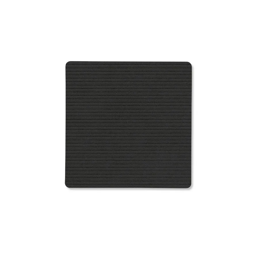 LIND DNA Corduroy Glasuntersetzer square Black ink