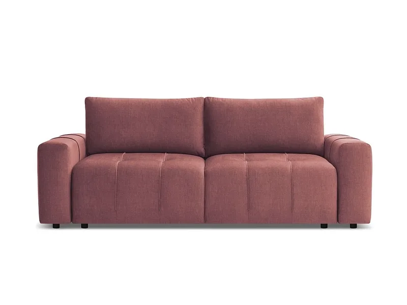 3er Sofa BOBOCHIC ARSENE Samt orange