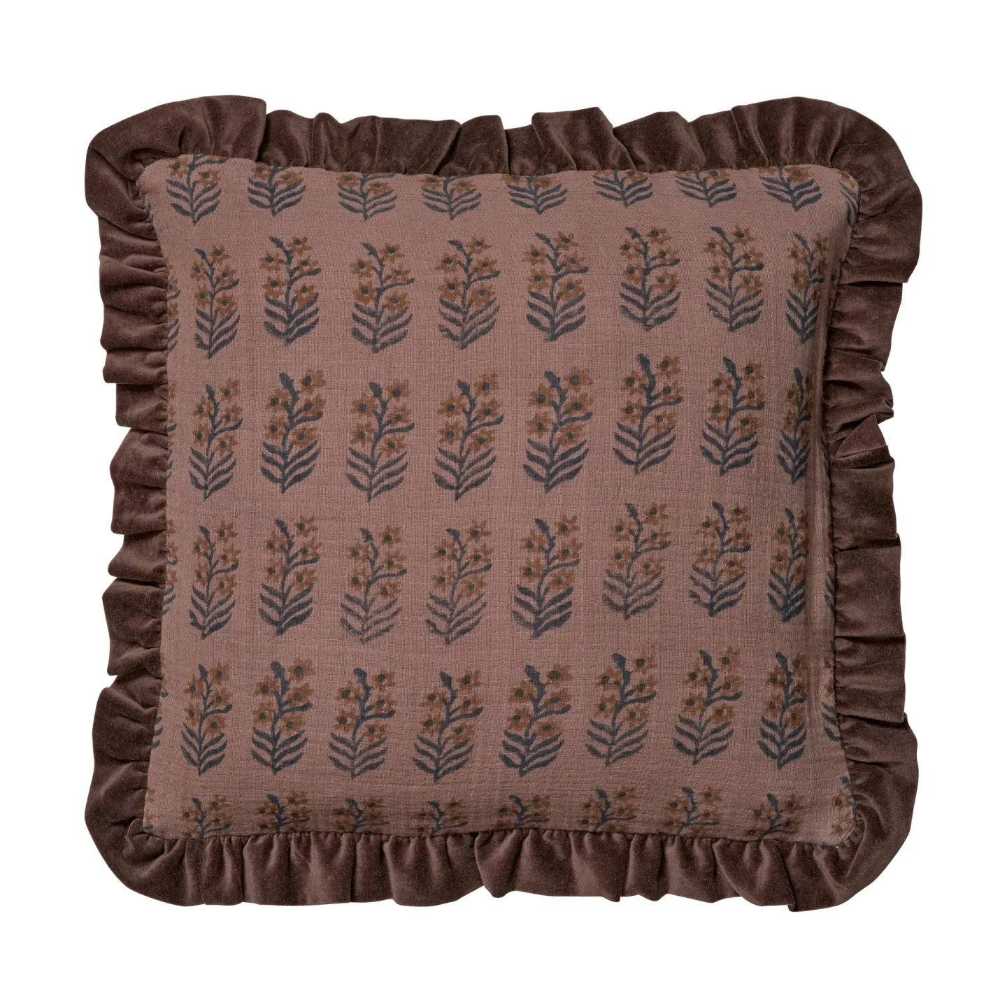 Kuddfodral tamarind aubergine