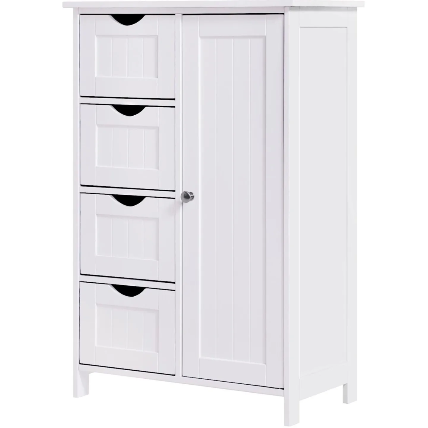Kommode VASAGLE Weiss B 55 H 81 cm - Material: Holz - Kommode
