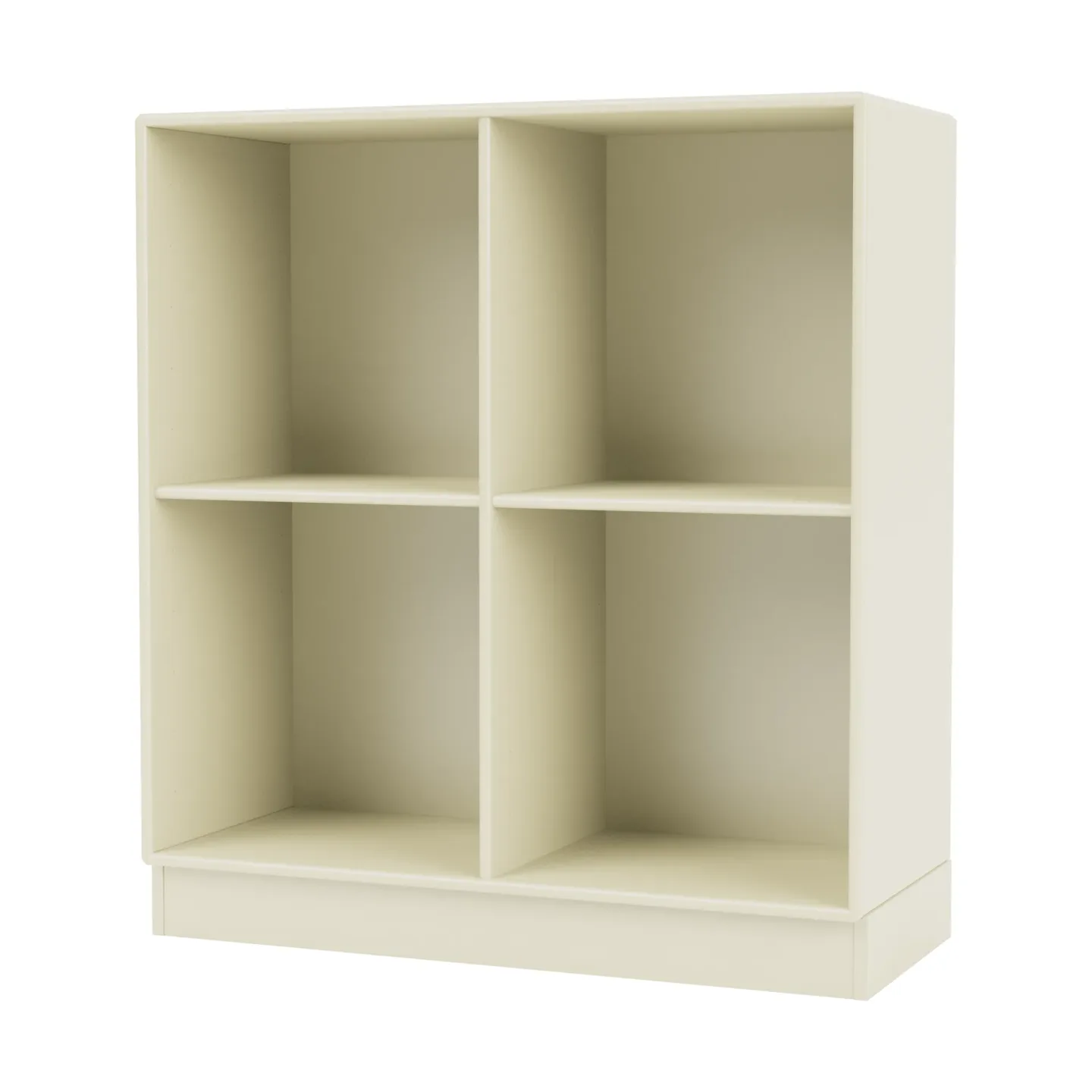 Montana SHOW hylla 69,6x69,6 cm, sockel 7 cm 150-Vanilla