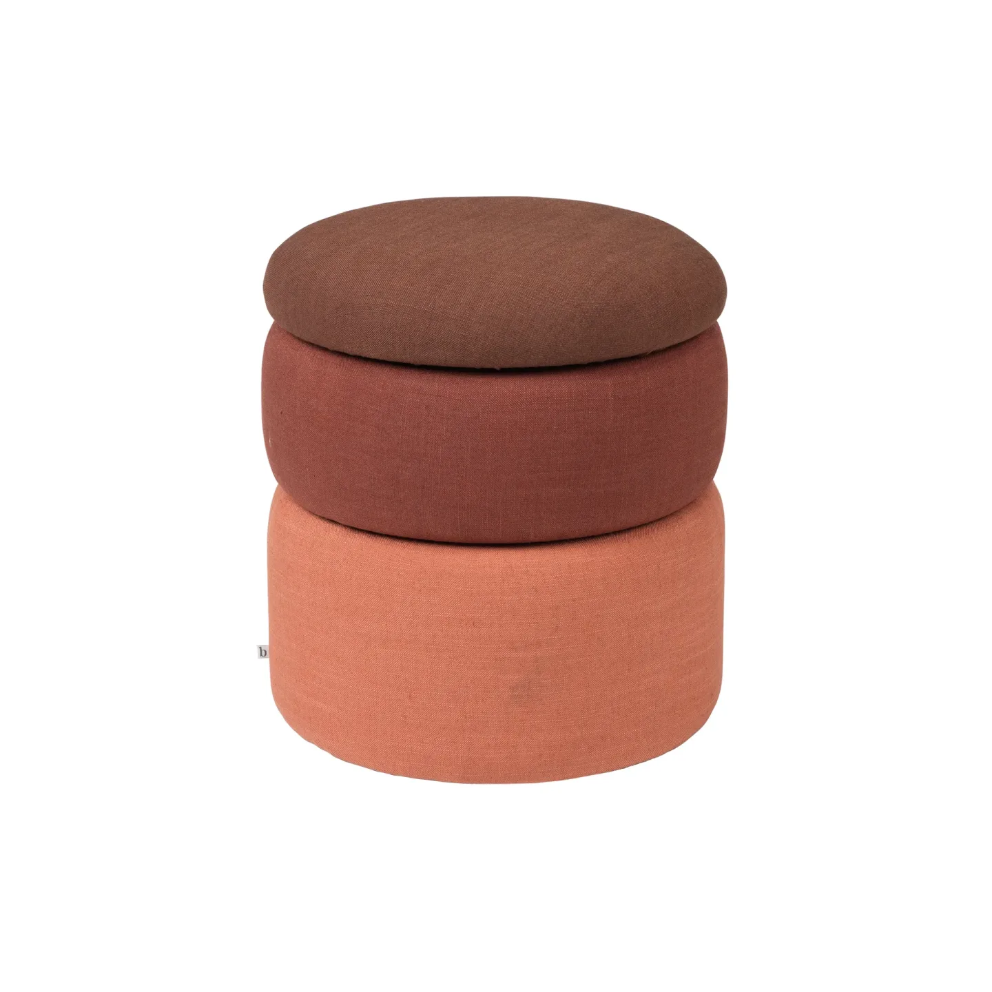 Broste Copenhagen Pond Pouf 42cm Rusty shades