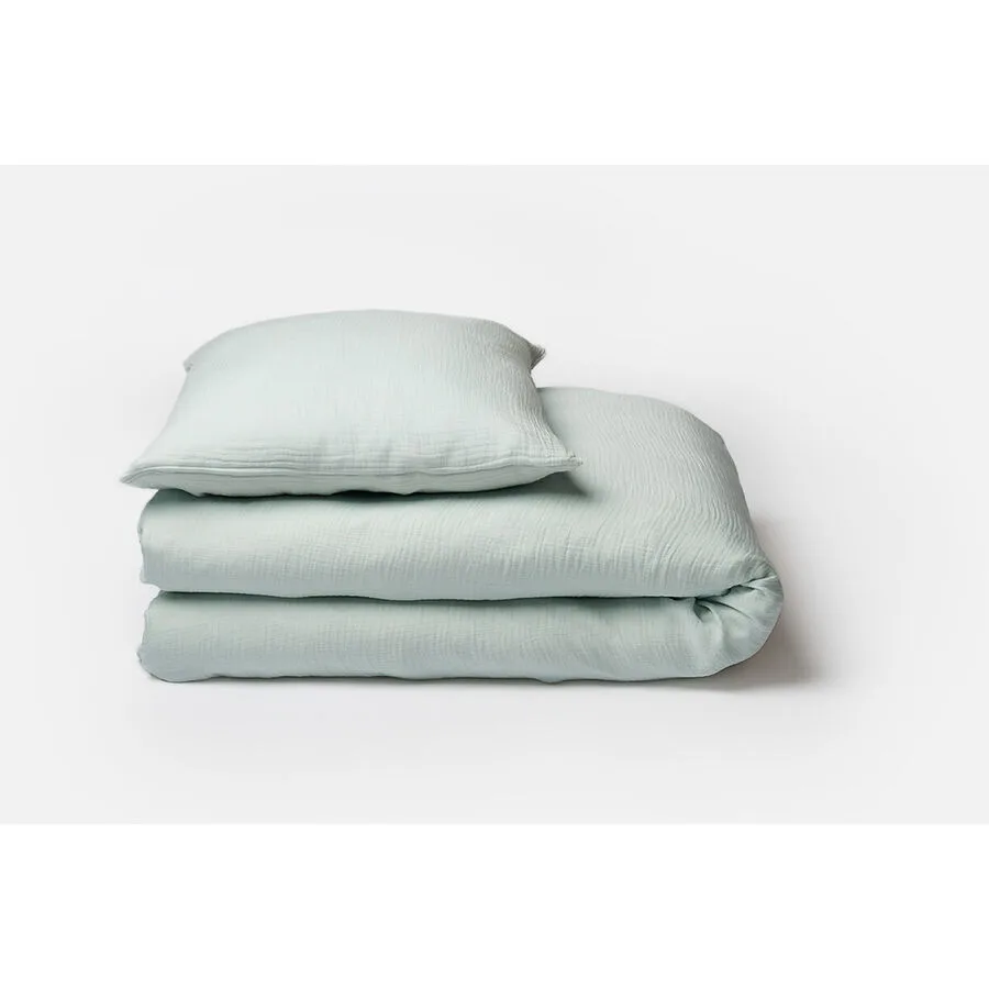 Journey Living Kissenbezug Ibiza mint Einfarbig Holzfasern B 65 T 100 cm - Material: Lyocell