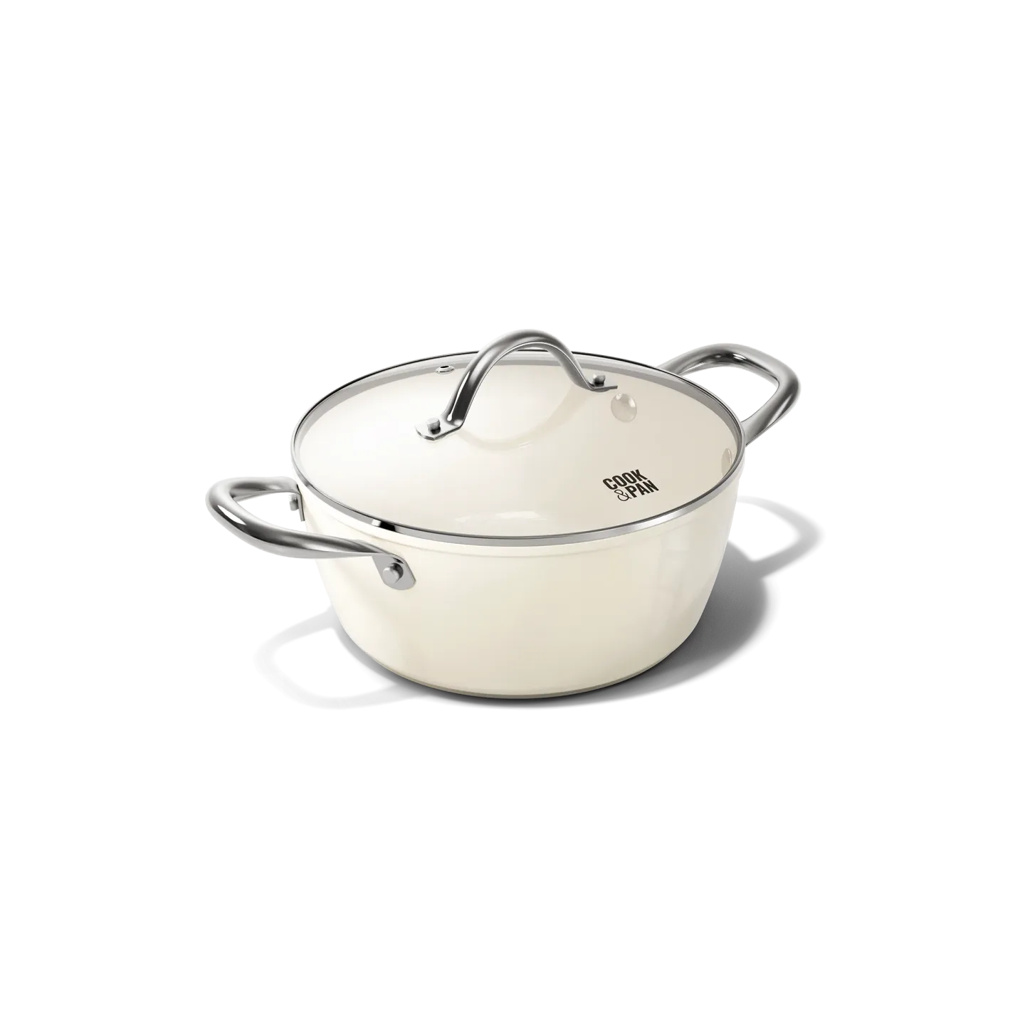 Go Ivory Kochtopf mit Deckel 24 cm