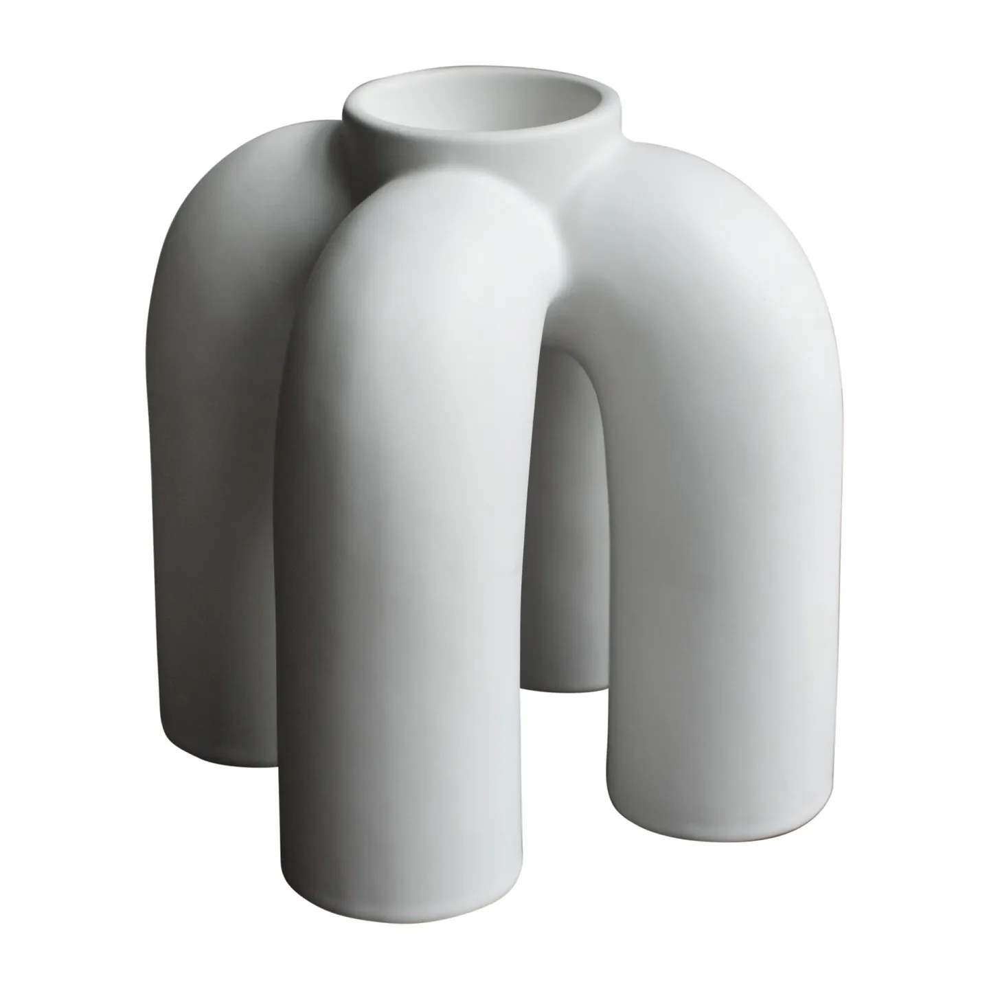 DBKD Rope Teelichthalter 14 x 14 cm White