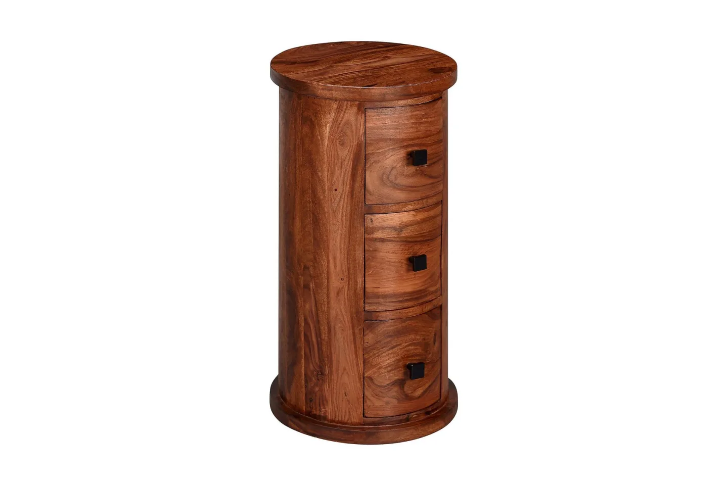 Willowdale Sideboard 35 cm 3 Lådor Runt - Brun