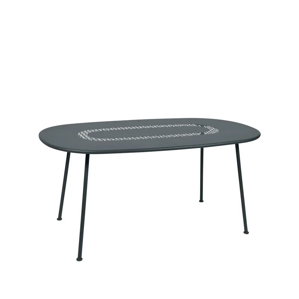 Fermob Lorette bord ovalt Storm grey (grå)
