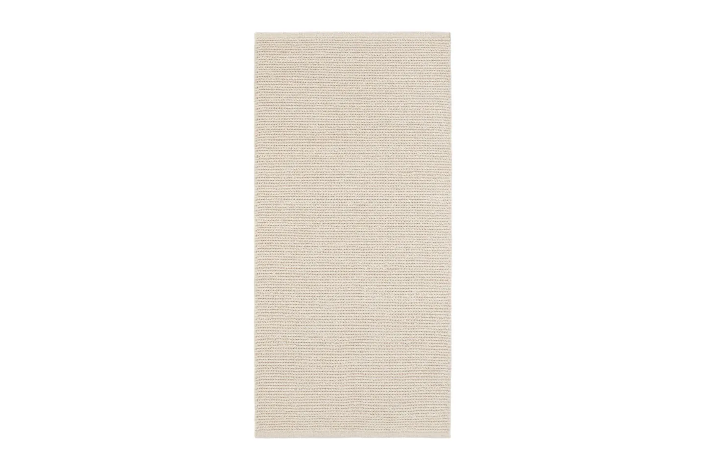 Dalarö Ullmatta 75x230 cm - Vit