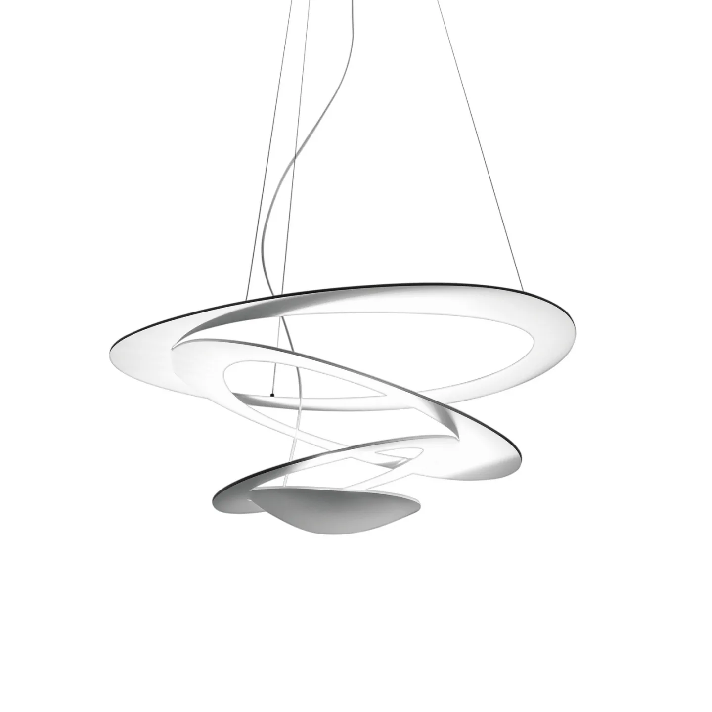 Pirce Mini LED Pendelleuchte 3000K Weiß - Artemide - Wohnzimmer - Design - Metall - Einflammig