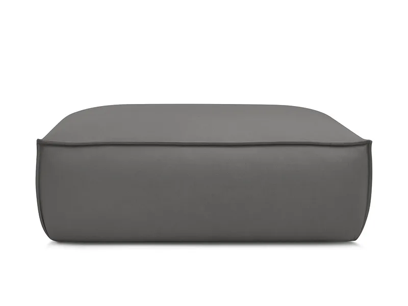 Hocker BOBOCHIC BOHEME 93x128x48cm stoff dunkelgrau