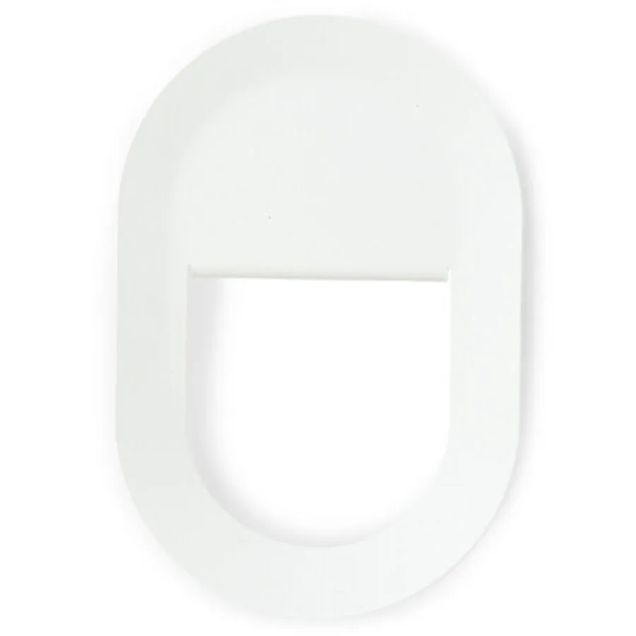 Spinder Design Haken Manta Weiss Stahl 15.3 cm