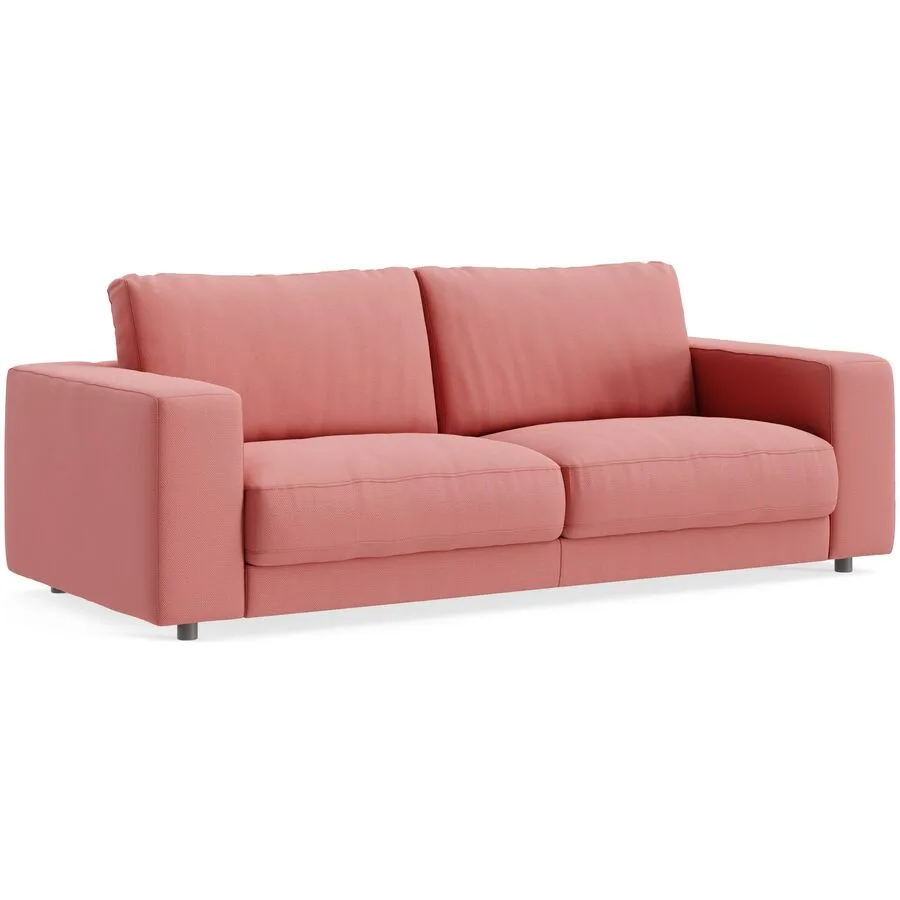 Sofa Ava Bezug: 100% Polyester flamingo B 230 T 107 cm - Möbel Konfigurator: Traummöbel individuell zusammenstellen