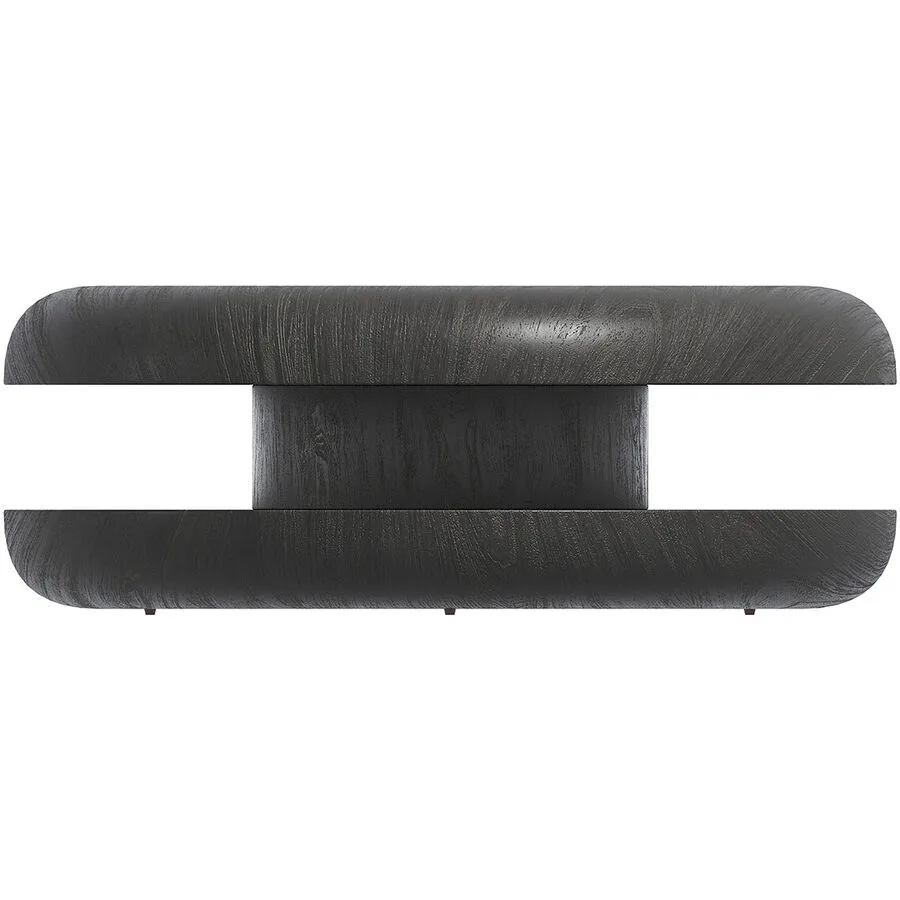 Salontisch Luxor schwarz MDF B 90 T 90 cm