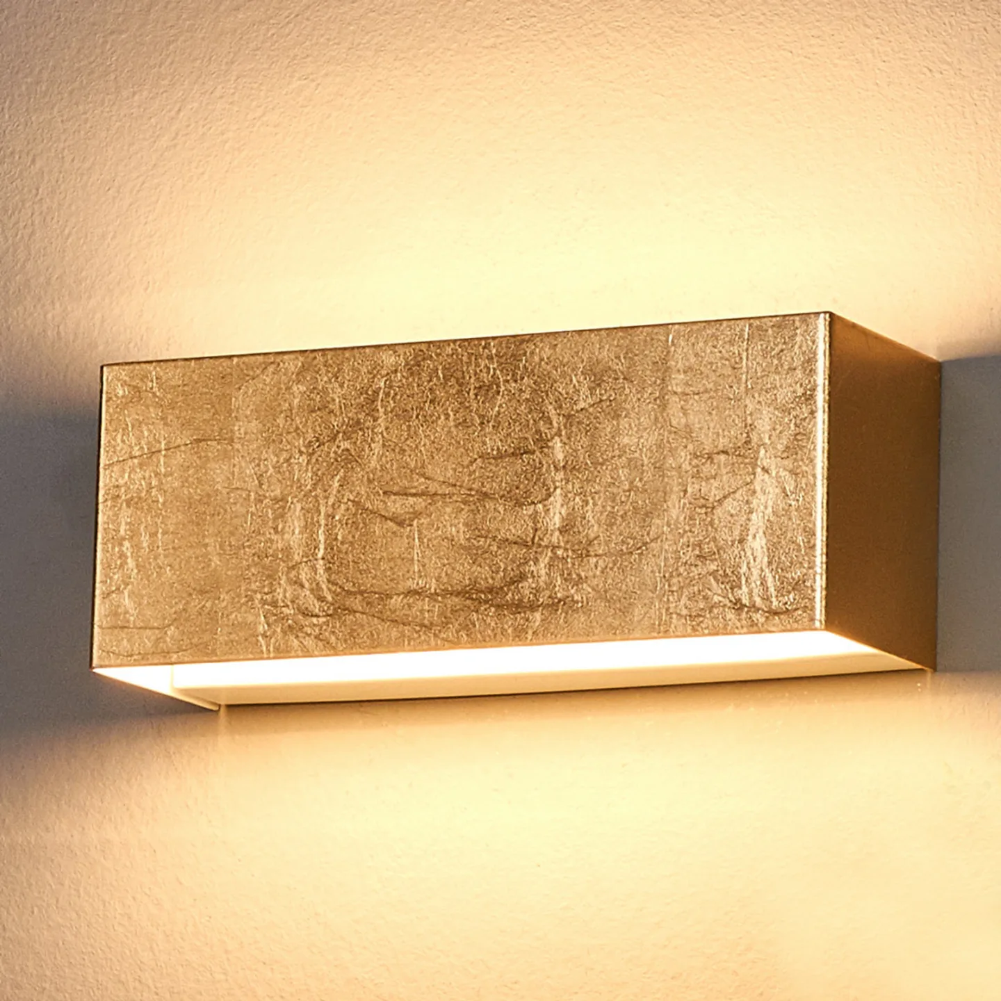 Quentin Vägglampa Gold Lindby - Hall - Modern - Metall - Vinklad