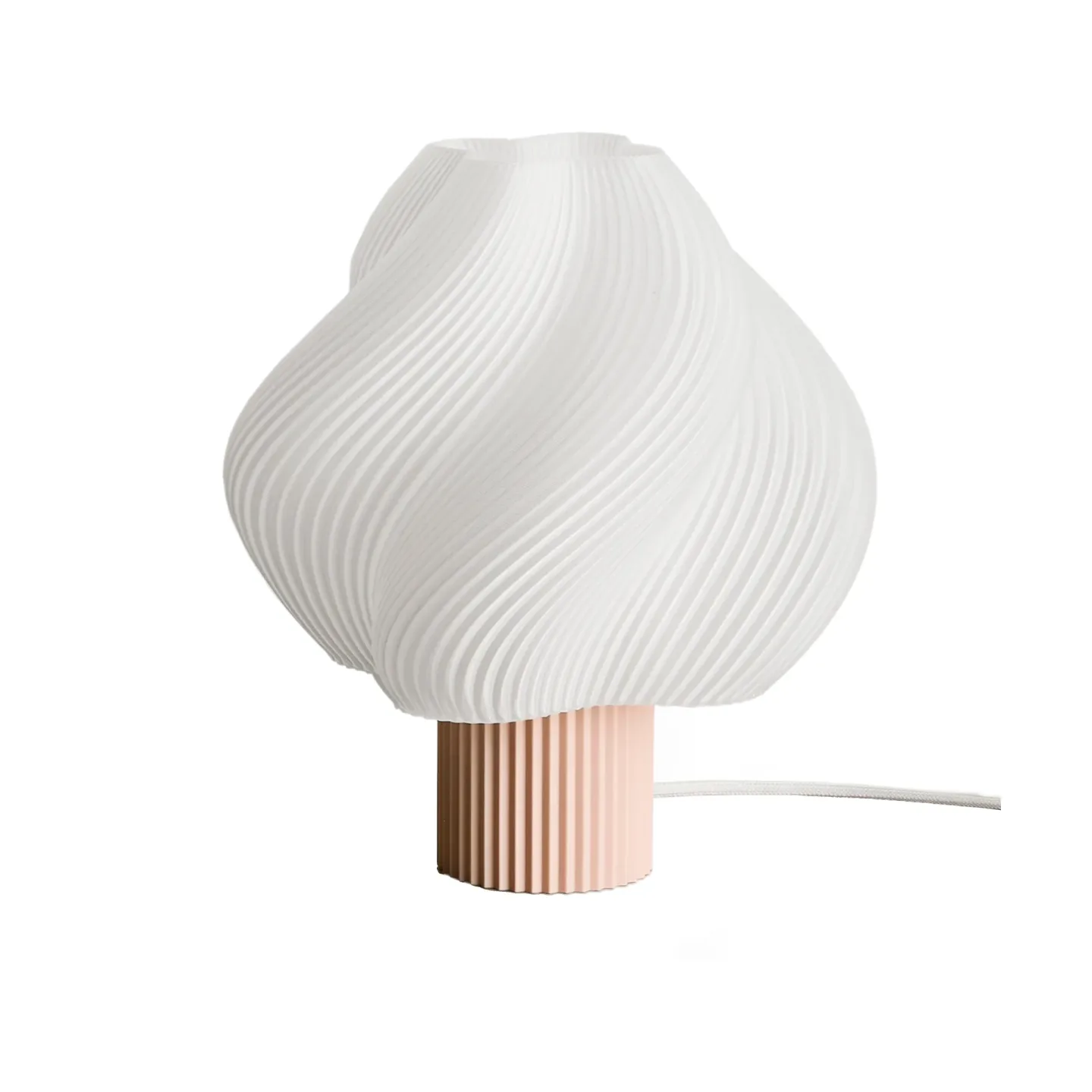 Crème Atelier Soft Serve bordslampa Wild strawberry, Grande, 34 cm