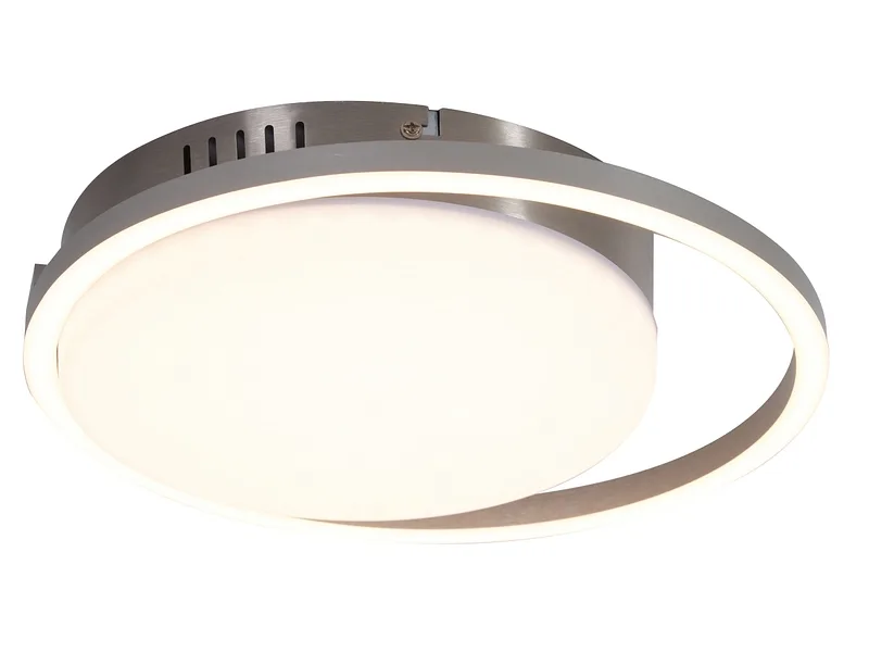 Deckenlampe LED MEAGANE 30cm 30W silberfarben