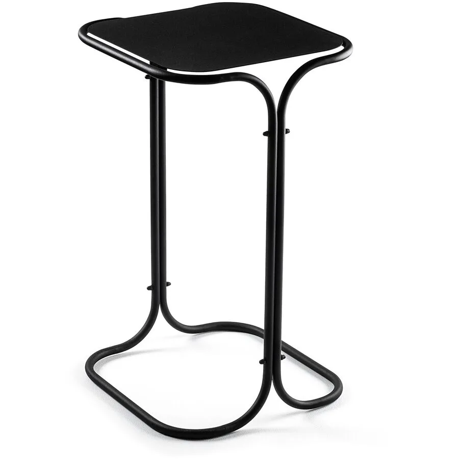 Beistelltisch Blank Schwarz Metall 30 cm
