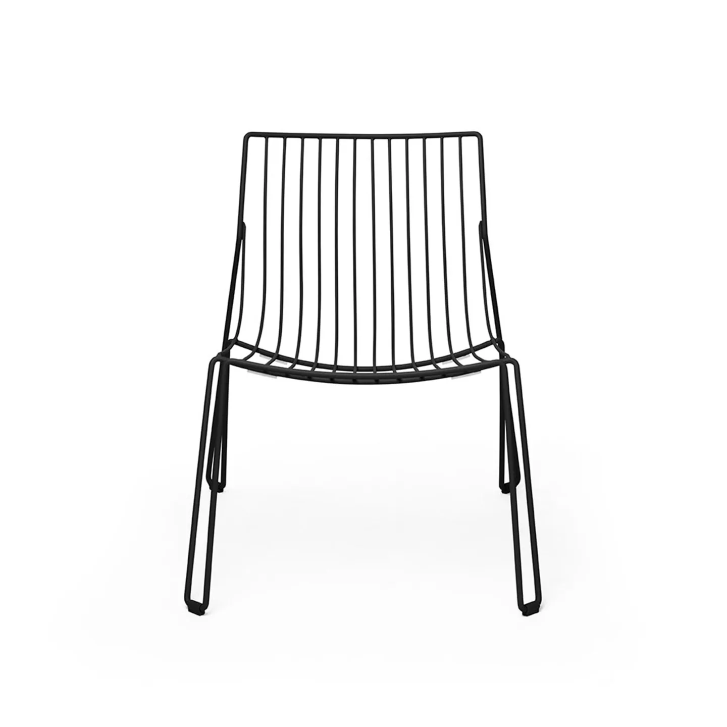 Massproductions - Tio Easy Chair, Ivory - Fåtöljer utomhus - Chris Martin - Beige - Metall