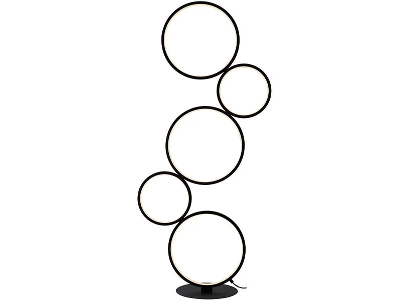 Stehlampe LED BAXTER variable Intensität 125cm 36W schwarz