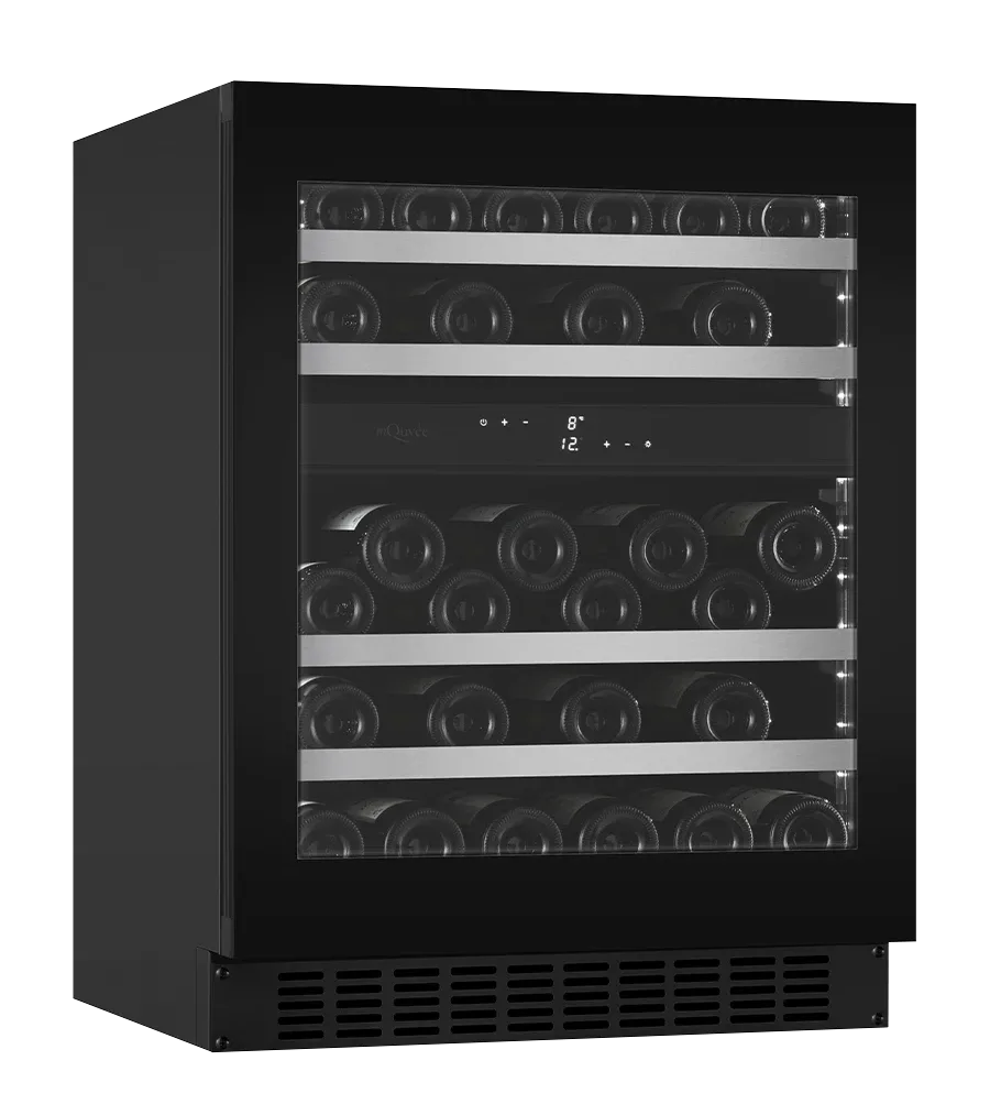 Einbau-Weinkühlschrank 60 cm - mQuvée WineCave Exclusive 700 60D Push/Pull Tür, 45 Flaschen