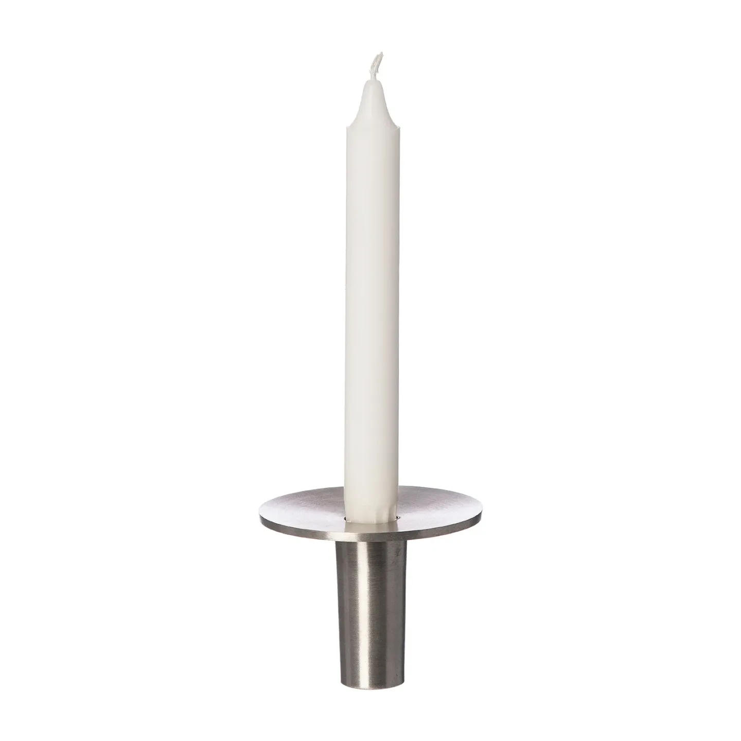 ERNST Ernst Kerzenhalter gebürstet Aluminium Ø9,2cm 7cm