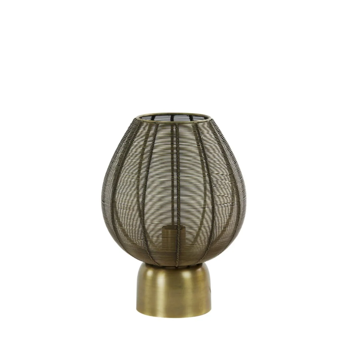Light & Living - Suneko 34cm - Bordslampa - Antikguld