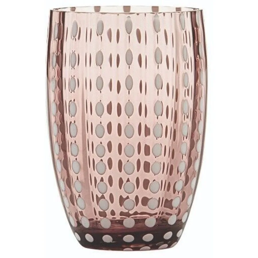 Trinkgläser-Set Perle Lila Glas 0.32 l - Farbe: violet