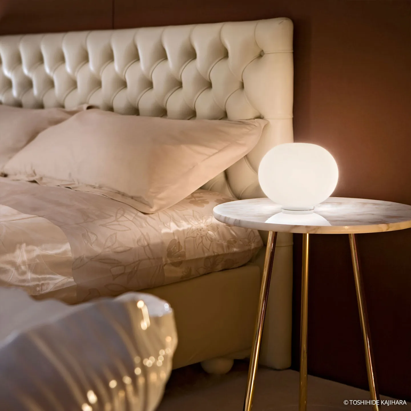 Flos Glo-ball B1 Tischleuchte Weißes Opalglas