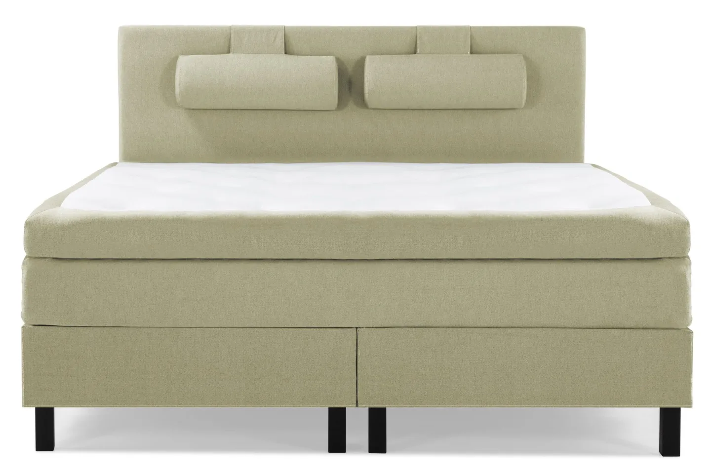 Lucky Komplett Sängpaket 180x200 Polyeter Slät Sänggavel - Nackkudde Stor Grön