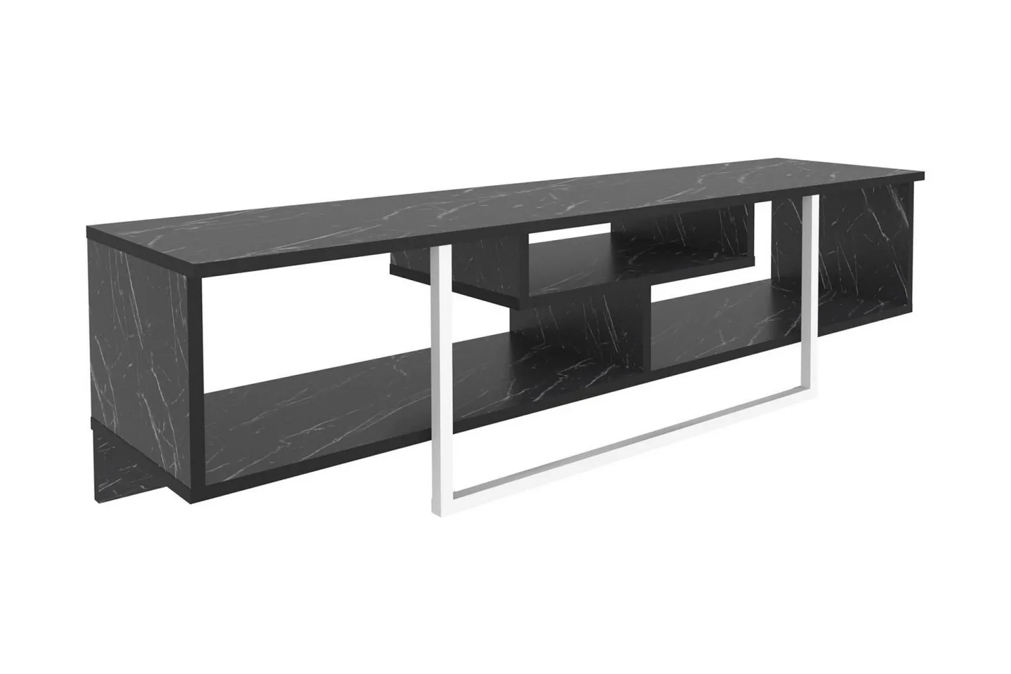 Rinorea Tv-bänk 150x40 cm - Svart