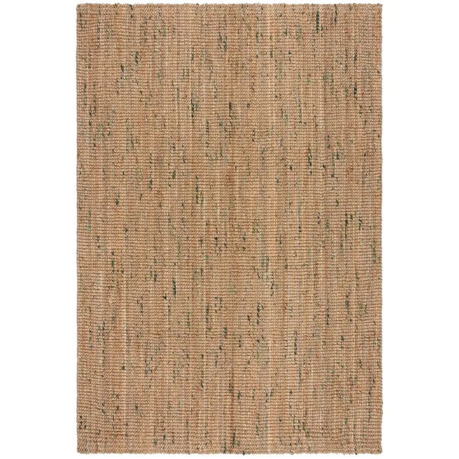 Teppich Tsumugi Braun/Grün Jute 160 cm 230 cm
