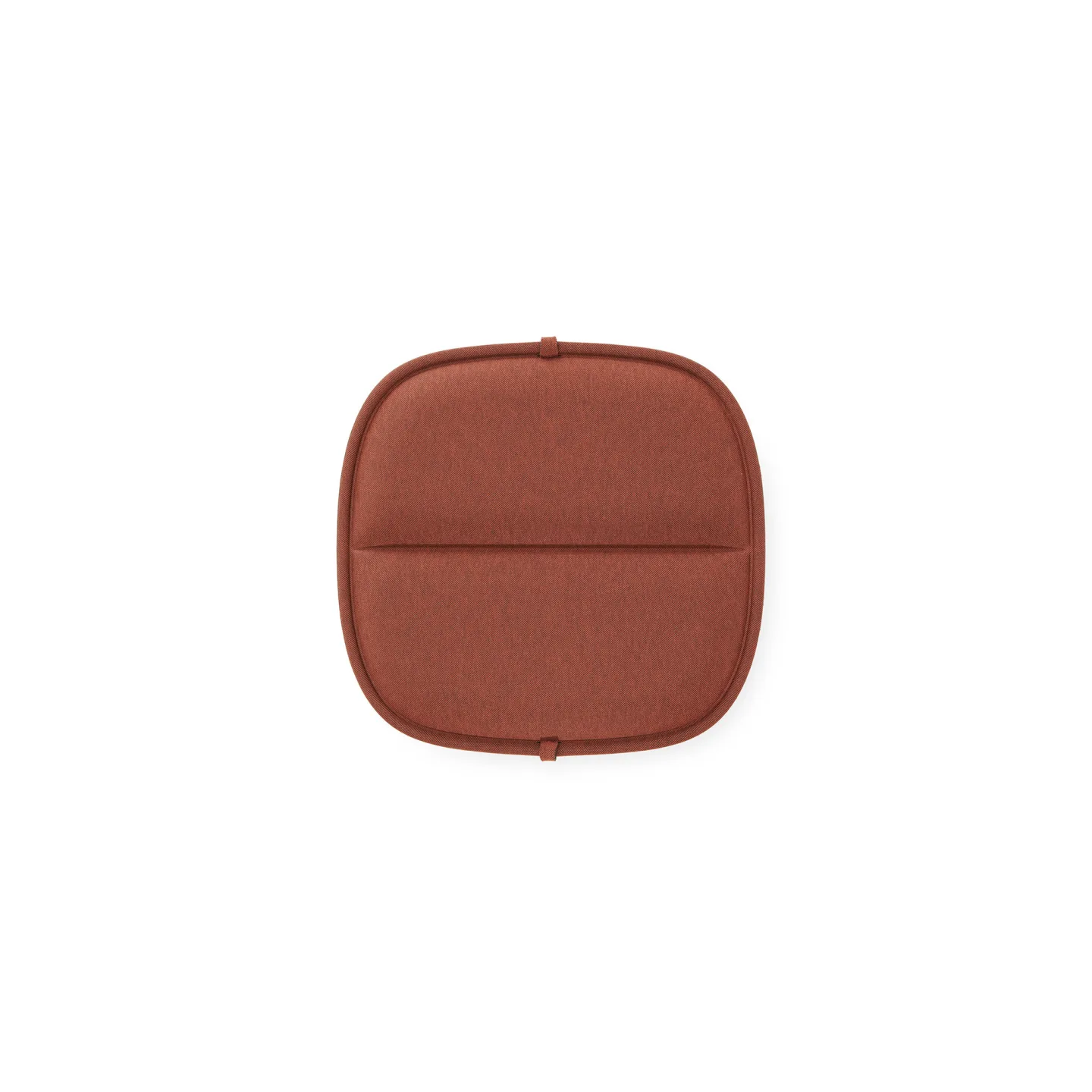 Kartell - Hiray Chair/Plushchair Cushion Brick Red - Dynor och kuddar - Ludovica + Roberto Palomba - Brun - Textilmaterial/Plast
