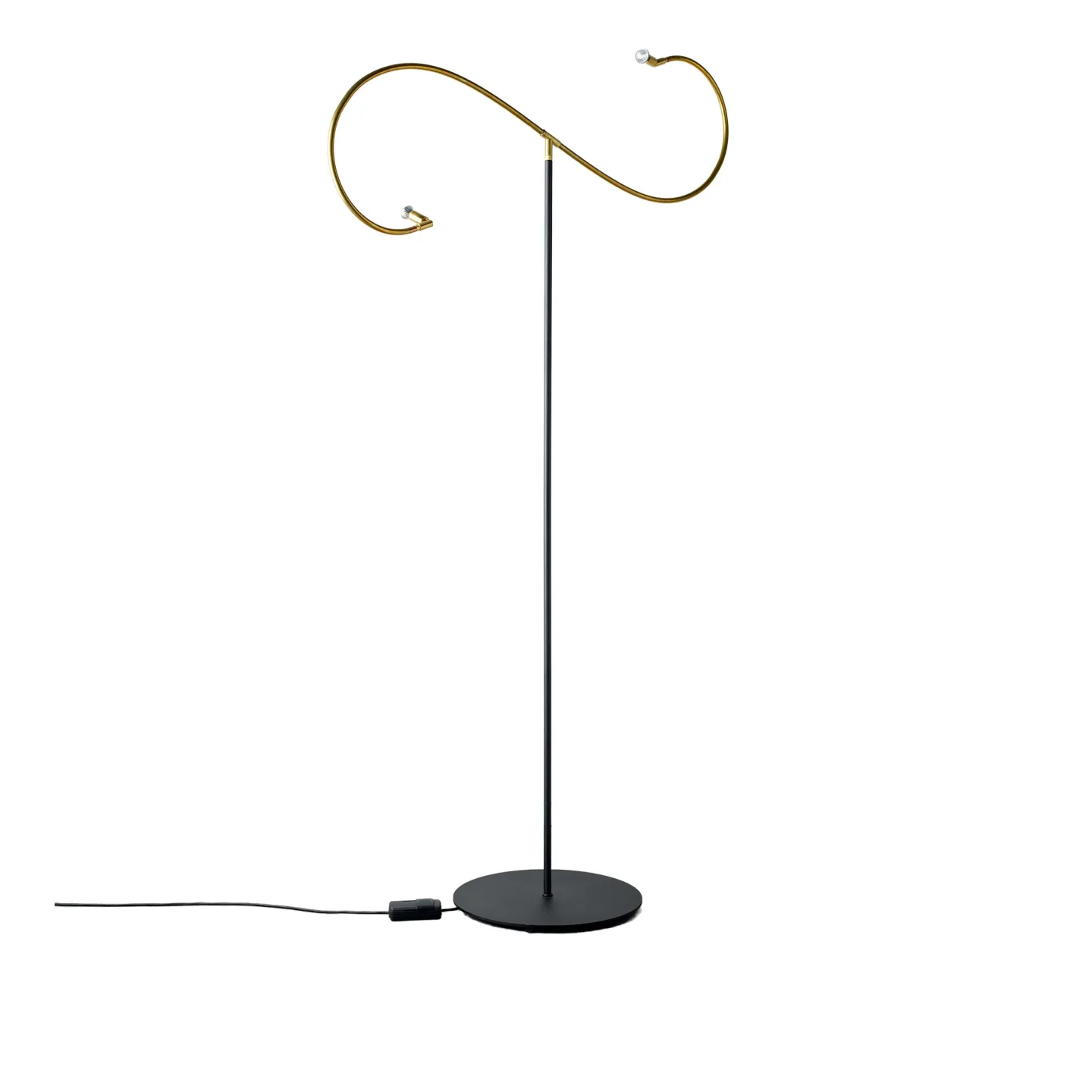 Ingridsdotter - Atom golvlampa - Båglampor - Jonas Bohlin - Svart - Metall