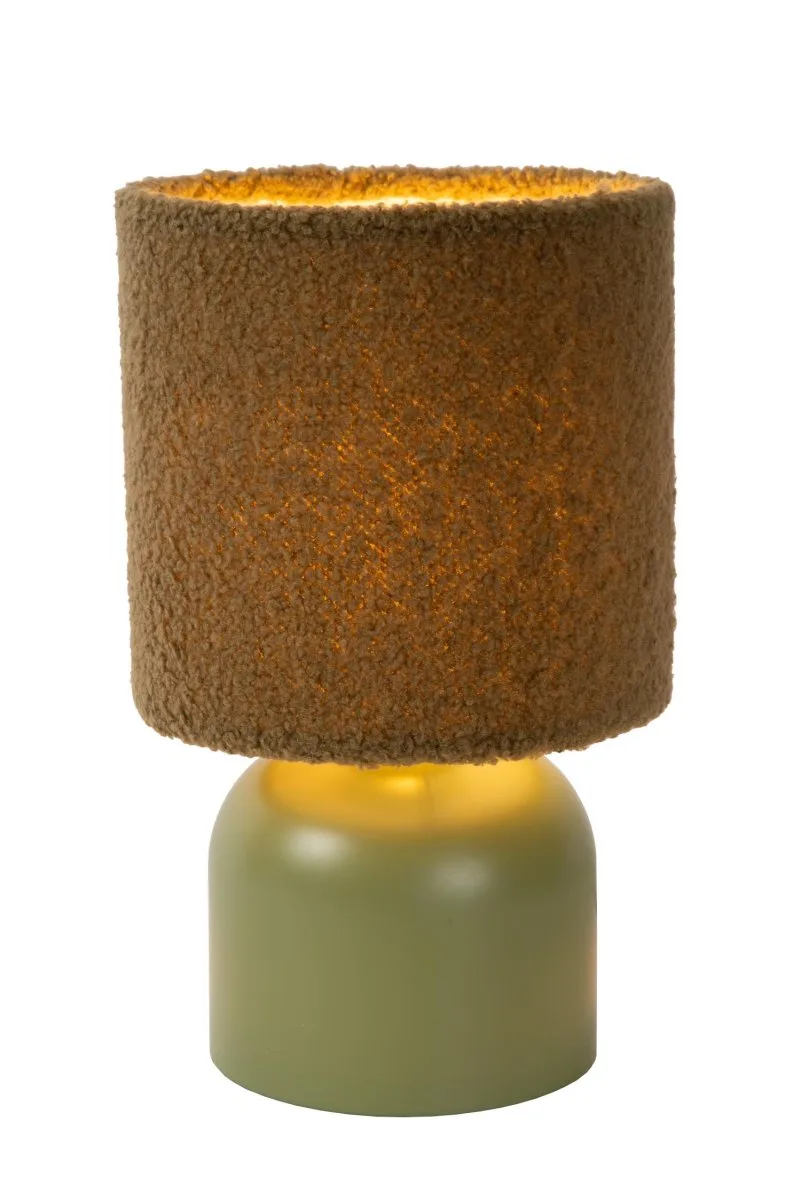 Lucide - Woolly 28cm - Bordslampa - Grön