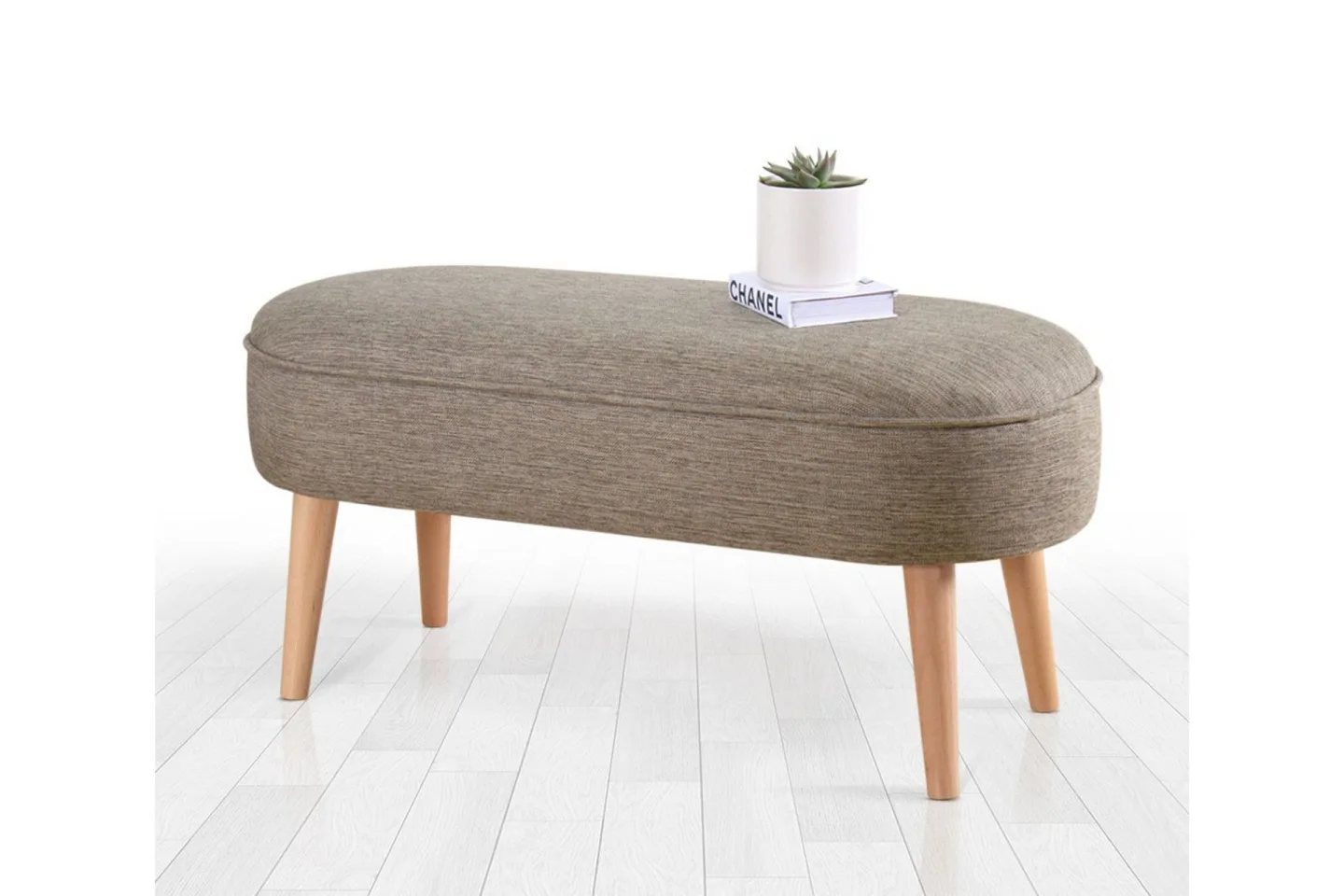 Werribee Sittpuff 100 cm - Brun