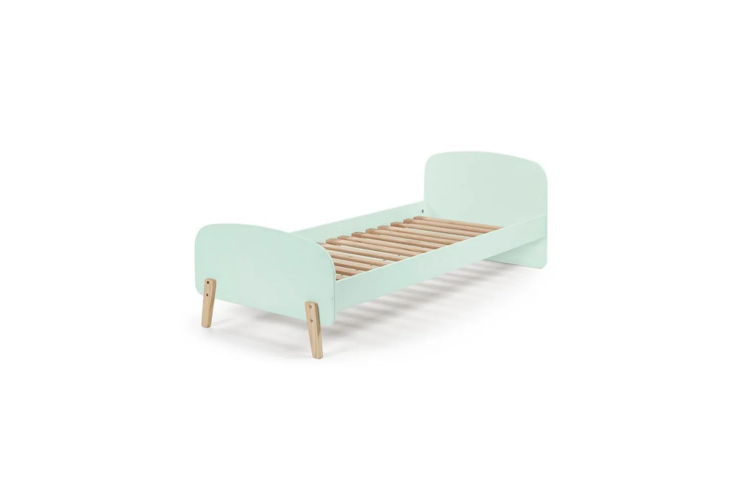 Säng med nattduksbord Kiddy Mintgrön - Mintgrön