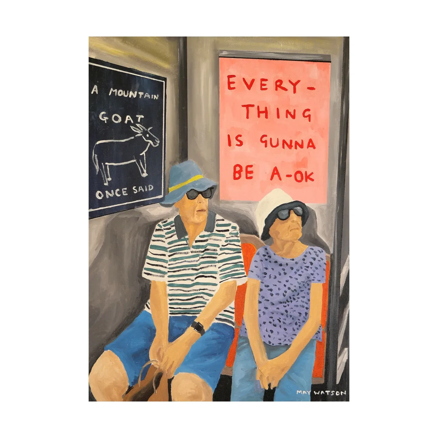 Paper Collective Everything Is Gunna Be OK Poster 50x70 cm