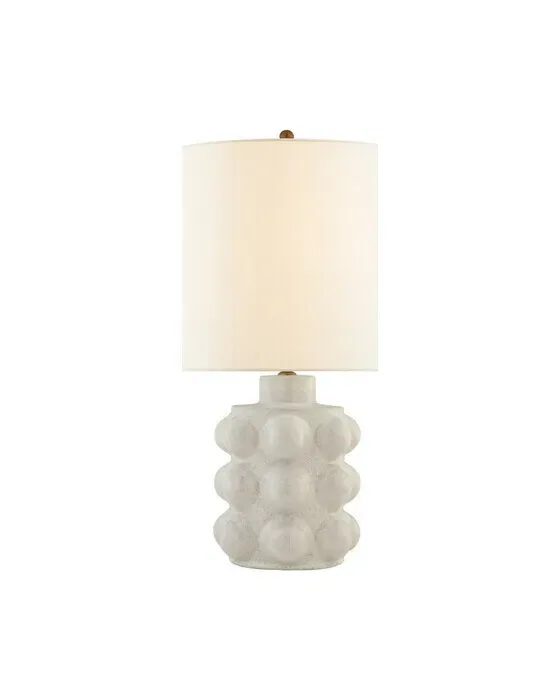 Vedra Medium Table Lamp Bone Craquelure