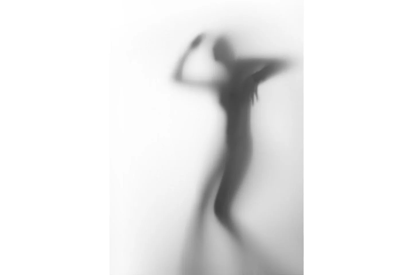 Poster Manshade 50x70 cm - Svart/Vit