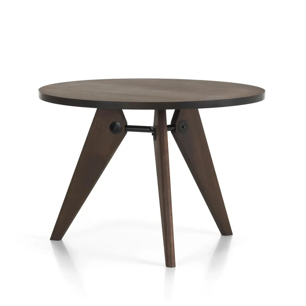 Vitra Guéridon matbord Dark oak ø105cm